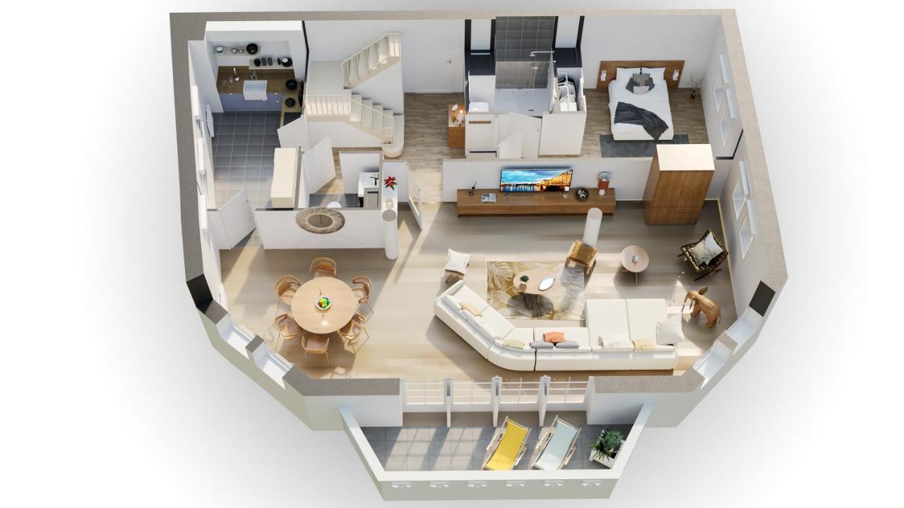 Ferienwohnung La Cle De Quentovic ◎ Duplex De 150 M2 ◎ Standing Le Touquet Exterior foto